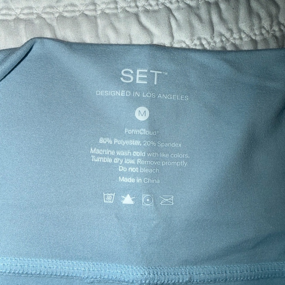 SET Active x PARKE Formcloud Overcast Bra and Short Set - Picture 8 of 8